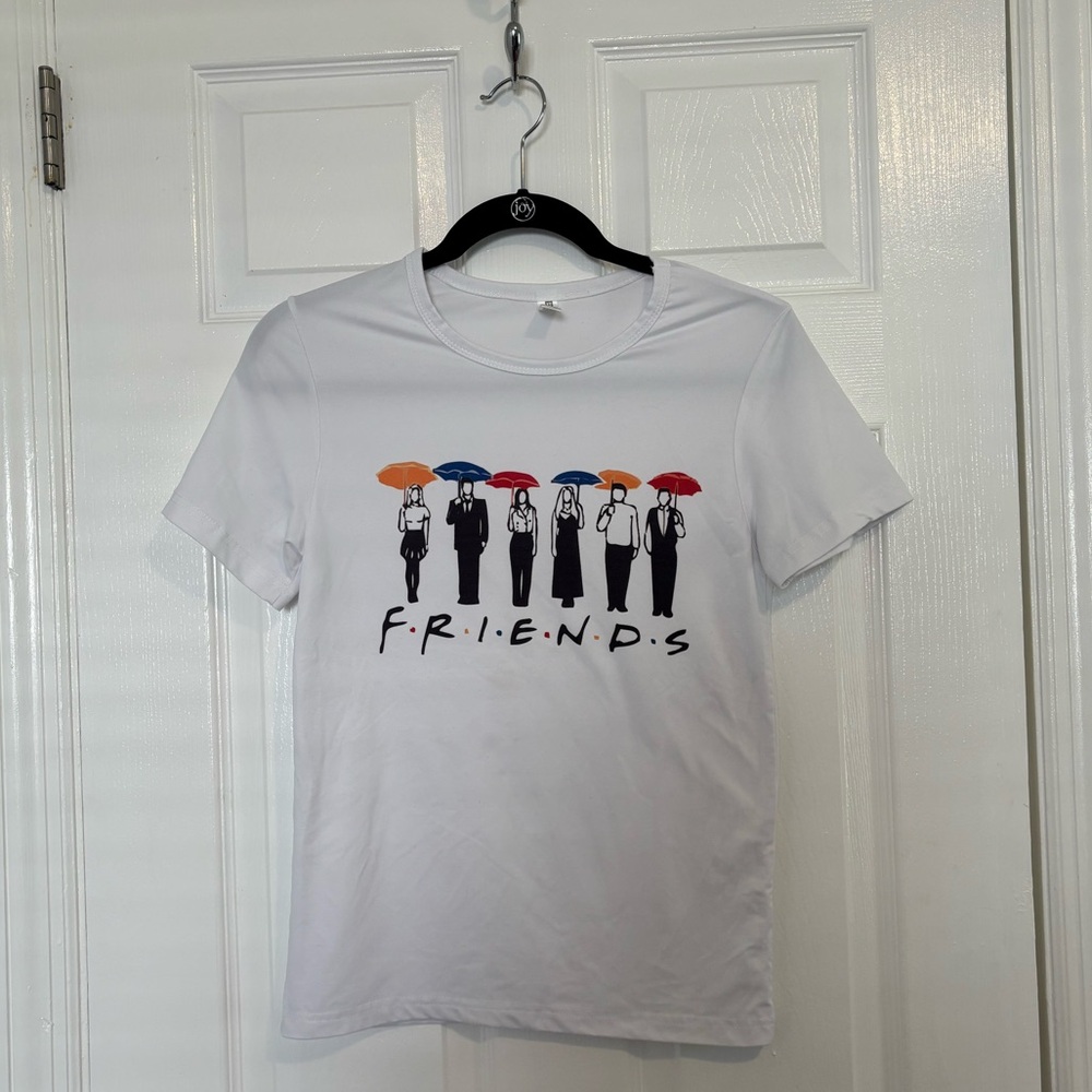 Friends Umbrellas Graphic T-Shirt